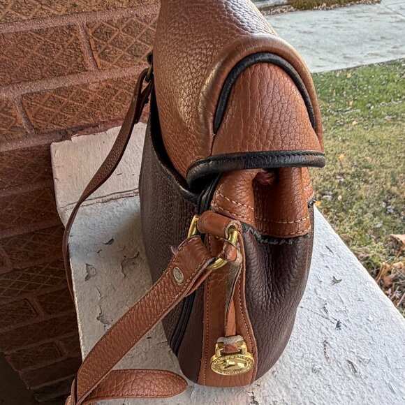 Dooney & Bourke Vintage USA 90s Teton Drawstring Equestrian Saddle Bag Unisex - Picture 4 of 7